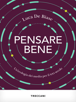 cover image of PENSARE BENE